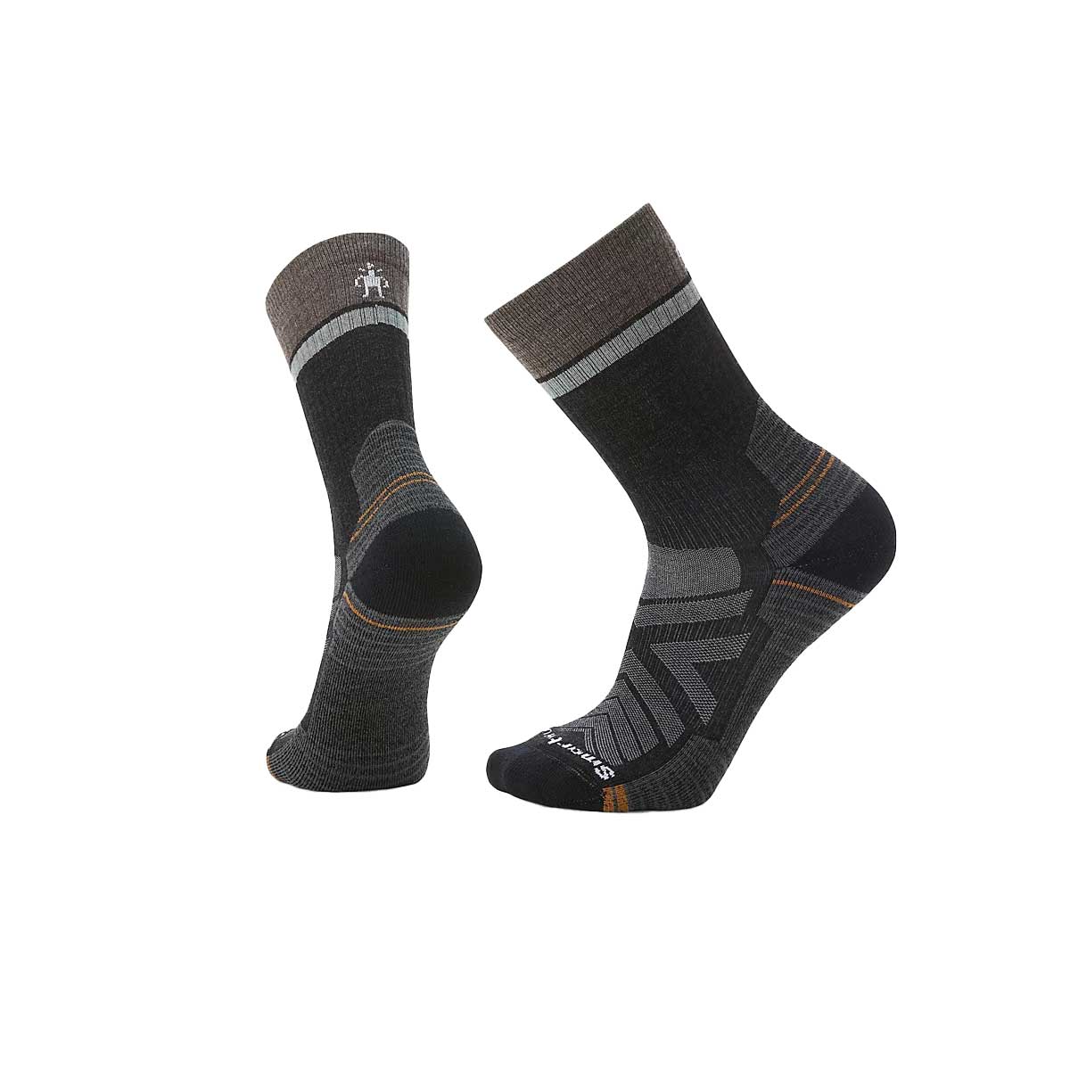 Smartwool Hike Light Cushion Winding Trail Crew Sock Men's in Charcoal